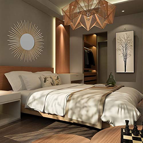 CasaJame Hogar Muebles Decoración Espejo de Pared en Forma de Sol Estilo Étnico Moderno Hierro Dorado Ø 75 cm CasaJame Hogar Muebles Decoración Espejo de Pared en Forma de Sol Estilo Étnico Moderno Hierro Dorado Ø 75 cm