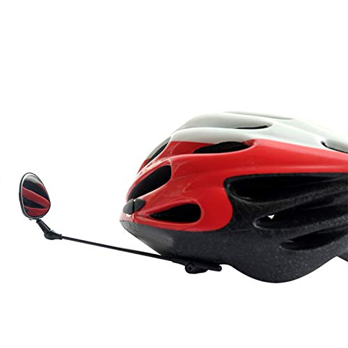 Casco Bicicleta Bicicleta Montaña Vista Trasera Espejo Espejo Espejo Plano Equipo de equitación