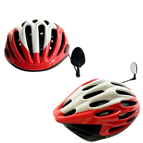 Casco Bicicleta Bicicleta Montaña Vista Trasera Espejo Espejo Espejo Plano Equipo de equitación