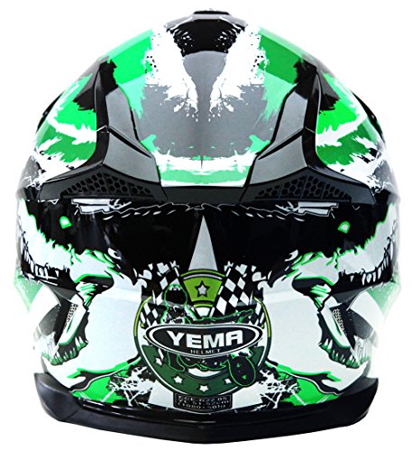Casco Motocross Niño ECE Homologado - YEMA YM-211 Casco de Moto Infantil Cross Integral Enduro Infantil para Mujer Hombre Adultos, M Casco Motocross Niño ECE Homologado - YEMA YM-211 Casco de Moto Infantil Cross Integral Enduro Infantil para Mujer Hombre Adultos, M