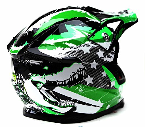 Casco Motocross Niño ECE Homologado - YEMA YM-211 Casco de Moto Infantil Cross Integral Enduro Infantil para Mujer Hombre Adultos, M Casco Motocross Niño ECE Homologado - YEMA YM-211 Casco de Moto Infantil Cross Integral Enduro Infantil para Mujer Hombre Adultos, M