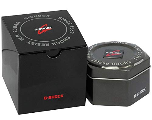 Casio G-SHOCK Reloj Analógico-Digital, 20 BAR, Blanco, para Hombre, GA-100B-7AER Casio G-SHOCK Reloj Analógico-Digital, 20 BAR, Blanco, para Hombre, GA-100B-7AER