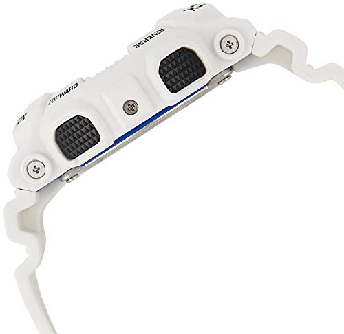 Casio G-SHOCK Reloj Analógico-Digital, 20 BAR, Blanco, para Hombre, GA-100B-7AER Casio G-SHOCK Reloj Analógico-Digital, 20 BAR, Blanco, para Hombre, GA-100B-7AER