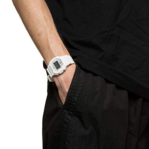 Casio G-SHOCK Reloj Digital, 20 BAR, Blanco, para Hombre, DW-5600MW-7ER Casio G-SHOCK Reloj Digital, 20 BAR, Blanco, para Hombre, DW-5600MW-7ER