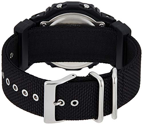 Casio G-SHOCK Reloj Digital, 20 BAR, Negro, para Hombre, con Correa de Cordura nylon, DW-5600BBN-1ER Casio G-SHOCK Reloj Digital, 20 BAR, Negro, para Hombre, con Correa de Cordura nylon, DW-5600BBN-1ER