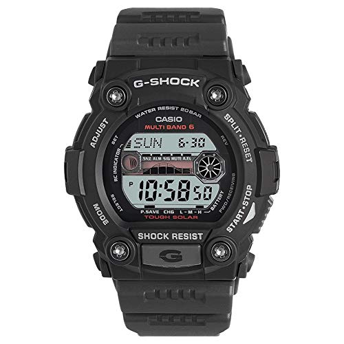 Casio G-SHOCK Reloj Digital, Reloj radiocontrolado y solar, 20 BAR, Negro, para Hombre, GW-7900-1ER Casio G-SHOCK Reloj Digital, Reloj radiocontrolado y solar, 20 BAR, Negro, para Hombre, GW-7900-1ER