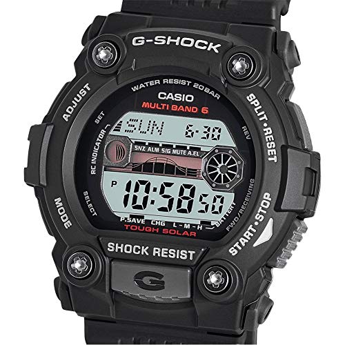 Casio G-SHOCK Reloj Digital, Reloj radiocontrolado y solar, 20 BAR, Negro, para Hombre, GW-7900-1ER Casio G-SHOCK Reloj Digital, Reloj radiocontrolado y solar, 20 BAR, Negro, para Hombre, GW-7900-1ER