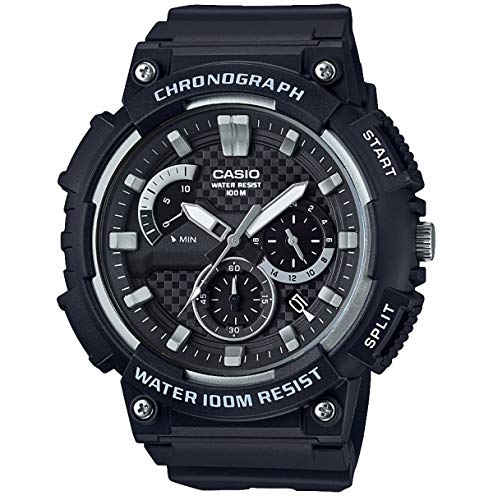 Casio Reloj Analogico para Hombre de Cuarzo con Correa en Acero Inoxidable sólido MCW-200H-1AVEF Casio Reloj Analogico para Hombre de Cuarzo con Correa en Acero Inoxidable sólido MCW-200H-1AVEF