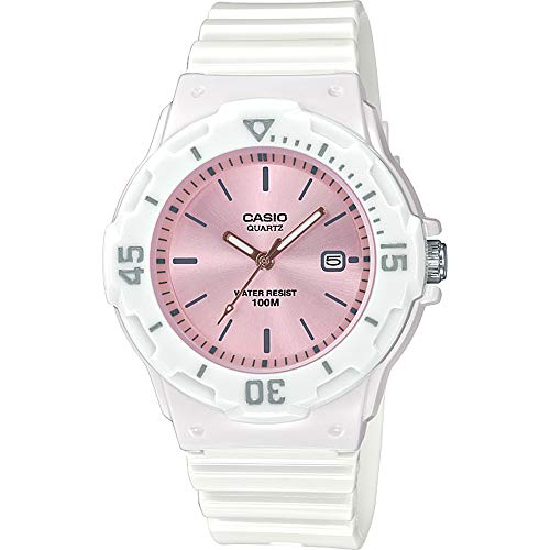 Casio Reloj Analógico para Mujer de Cuarzo con Correa en Resina LRW-200H-4E3VEF