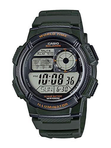 Casio Reloj con Movimiento Cuarzo japonés Man Ae-1000W-3A 40.0 mm Casio Reloj con Movimiento Cuarzo japonés Man Ae-1000W-3A 40.0 mm