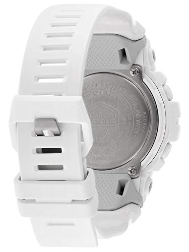Casio Reloj Digital para Hombre de Cuarzo con Correa en Resina GBA-800-7AER, Blanco Casio Reloj Digital para Hombre de Cuarzo con Correa en Resina GBA-800-7AER, Blanco