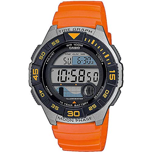 Casio Reloj Digital para Hombre de Cuarzo con Correa en Resina WS-1100H-4AVEF