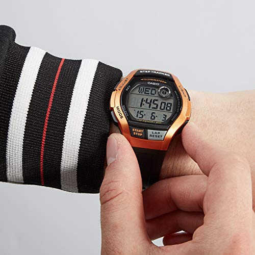 Casio Reloj Digital para Hombre de Cuarzo con Correa en Resina WS-2000H-4AVEF