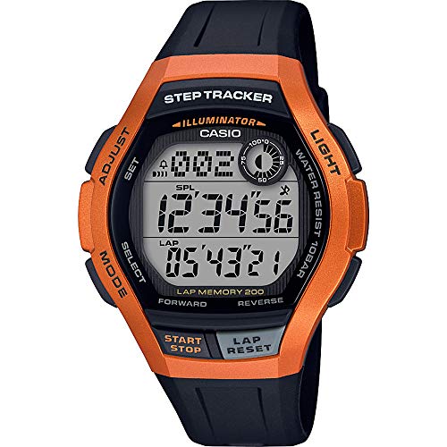 Casio Reloj Digital para Hombre de Cuarzo con Correa en Resina WS-2000H-4AVEF