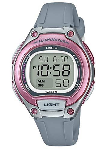 Casio Reloj Digital para Mujer de Cuarzo con Correa en Plástico LW-203-8AVEF