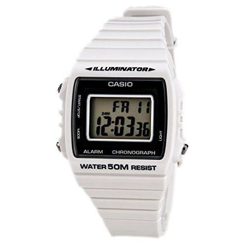 Casio Reloj Digital para Unisex de Cuarzo con Correa en Resina W-215H-7AVEF