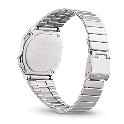 Casio Reloj Mujer de Digital con Correa en Acero Inoxidable A700WE-1AEF Casio Reloj Mujer de Digital con Correa en Acero Inoxidable A700WE-1AEF