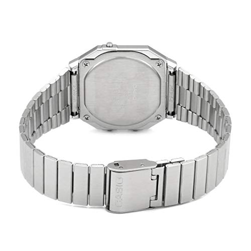 Casio Reloj Mujer de Digital con Correa en Acero Inoxidable A700WE-1AEF Casio Reloj Mujer de Digital con Correa en Acero Inoxidable A700WE-1AEF