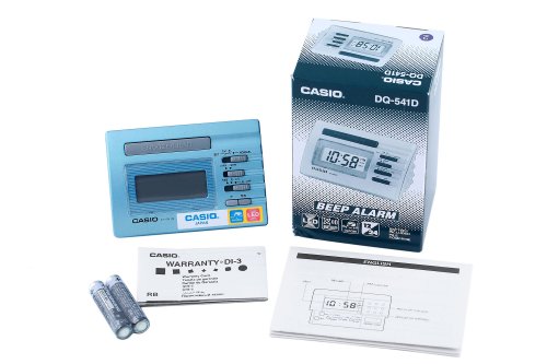 Casio Wake Up Timer DQ-541D-2R Despertador Digital Azul