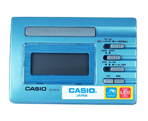 Casio Wake Up Timer DQ-541D-2R Despertador Digital Azul