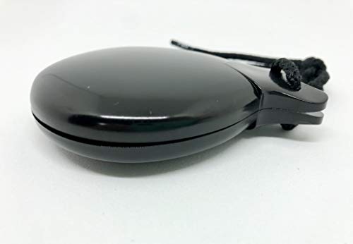 Castañuelas PALI color NEGRO con DOBLE CAJA. Ideal para el aprendizaje. (Funda Lunares) Castañuelas PALI color NEGRO con DOBLE CAJA. Ideal para el aprendizaje. (Funda Lunares)