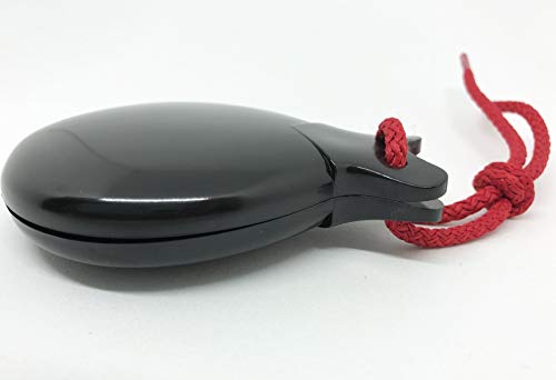 Castañuelas PALI color NEGRO con DOBLE CAJA. Ideal para el aprendizaje. (Funda Roja) Castañuelas PALI color NEGRO con DOBLE CAJA. Ideal para el aprendizaje. (Funda Roja)