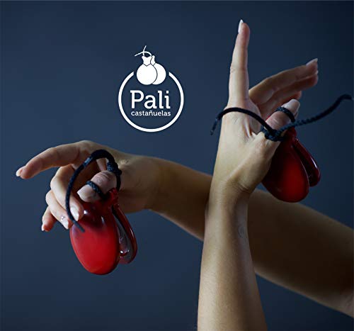 Castañuelas PALI color ROJA con DOBLE CAJA. Ideal para el aprendizaje (Funda Roja) Castañuelas PALI color ROJA con DOBLE CAJA. Ideal para el aprendizaje (Funda Roja)