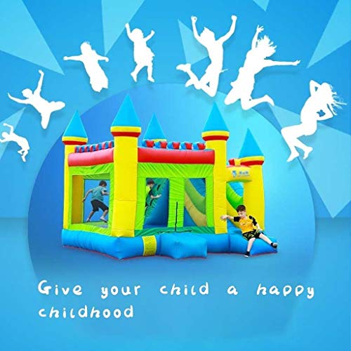 Castillos inflables Aire Libre Niños Trampolín Hogar Trampolín Juegos Infantiles Juegos Infantiles Aire Libre y Deportes (Color : Blue, Size : 380 * 320 * 410cm) Castillos inflables Aire Libre Niños Trampolín Hogar Trampolín Juegos Infantiles Juegos Infantiles Aire Libre y Deportes (Color : Blue, Size : 380 * 320 * 410cm)