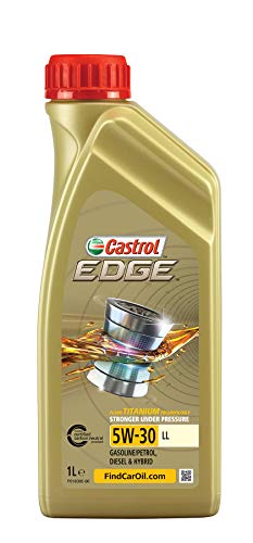 Castrol 57418 EDGE Titanium Aceite para Motor FST 5W-30 LL, 1L (Sello alemán)