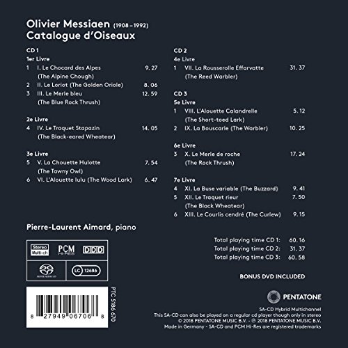 Catalogue d'Oiseaux (3SACD) Catalogue d'Oiseaux (3SACD)