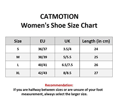 CatMotion London Zapatos Plegables, M (38/39 EU, 5/5.5 UK)