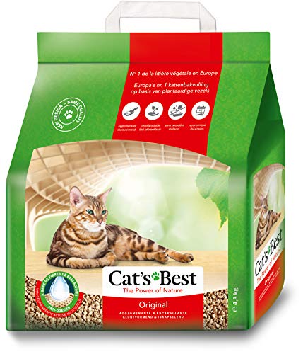 Cat's Best Lecho para gatos Öko Plus, 10L (4.3 kg) Cat's Best Lecho para gatos Öko Plus, 10L (4.3 kg)
