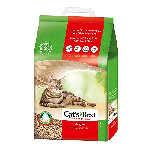 Cat's Best Lecho para gatos Öko Plus, 20L (8.6kg) Cat's Best Lecho para gatos Öko Plus, 20L (8.6kg)