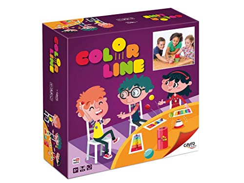 Cayro - Color Line - Juego de acción y rapidez - Juego de Mesa - Desarrollo de Habilidades manuales y visión Espacial - Juego de Mesa (332)