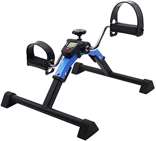 CCLLA Ejercitador de Pedal Plegable Fuerte para Ejercicios de recuperación de Rodilla y Pierna con Monitor LCD Equipo de Entrenamiento de rehabilitación para Hombre y Mujer*1