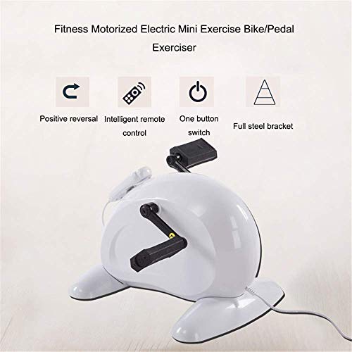 CCLLA Fuerte Vendedor Ambulante de piernas de Bicicleta de Ciclo Mini portátil, ejercitador de Pedal eléctrico para Equipos de Gimnasio de rehabilitación de Ejercicios de Brazos o pies para Person*1 CCLLA Fuerte Vendedor Ambulante de piernas de Bicicleta de Ciclo Mini portátil, ejercitador de Pedal eléctrico para Equipos de Gimnasio de rehabilitación de Ejercicios de Brazos o pies para Person*1