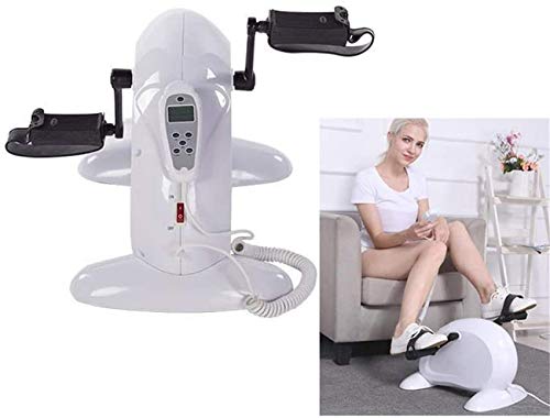 CCLLA Fuerte Vendedor Ambulante de piernas de Bicicleta de Ciclo Mini portátil, ejercitador de Pedal eléctrico para Equipos de Gimnasio de rehabilitación de Ejercicios de Brazos o pies para Person*1 CCLLA Fuerte Vendedor Ambulante de piernas de Bicicleta de Ciclo Mini portátil, ejercitador de Pedal eléctrico para Equipos de Gimnasio de rehabilitación de Ejercicios de Brazos o pies para Person*1