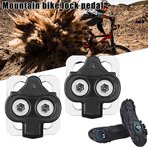 ccsfrgtrh Tacos de Bicicleta Spinning Indoor Cycling & Mountain Bike Cleat Set para Shimano SPD ccsfrgtrh Tacos de Bicicleta Spinning Indoor Cycling & Mountain Bike Cleat Set para Shimano SPD