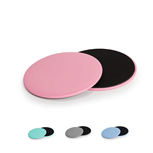 ccymx Core Sliders Dual Sided Core Sliders Ultimate Core Trainer Core Fitness Exercise Sliders Fitness Dual Sided Use on Carpet or Hardwood Floors (Pink) ccymx Core Sliders Dual Sided Core Sliders Ultimate Core Trainer Core Fitness Exercise Sliders Fitness Dual Sided Use on Carpet or Hardwood Floors (Pink)