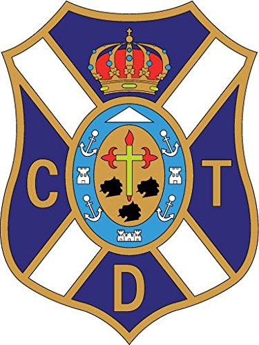 CD Tenerife Spain Soccer Football Alta Calidad De Coche De Parachoques Etiqueta Engomada 10 x 12 cm