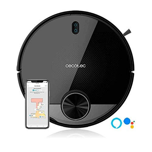 Cecotec 3490 Elite Robot Aspirador, Láser, Nivel de ruido <64 dB, Negro, autonomía de hasta 150 minutos Cecotec 3490 Elite Robot Aspirador, Láser, Nivel de ruido <64 dB, Negro, autonomía de hasta 150 minutos