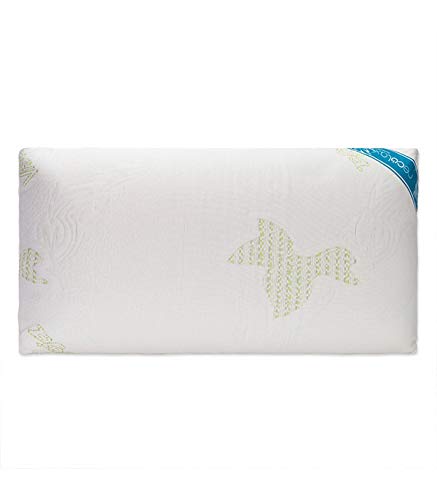 Cecotec Almohada viscoelástica de Soja con aceites Naturales y Aloe Vera. Reolax Visco Soja (90 cm)