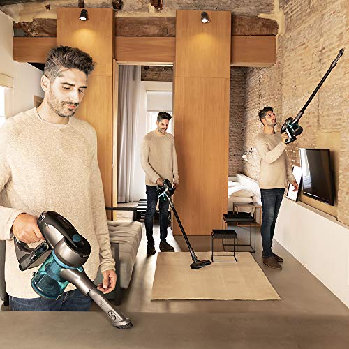 Cecotec Aspirador Escoba Sin Cable Conga Rockstar 700 Ultimate, Sin bolsa, 430 W de potencia y 24 KPA, 3 en 1: vertical, escoba y de mano, Motor Digital, Hasta 65 min de Autonomía, 7 Accesorios Cecotec Aspirador Escoba Sin Cable Conga Rockstar 700 Ultimate, Sin bolsa, 430 W de potencia y 24 KPA, 3 en 1: vertical, escoba y de mano, Motor Digital, Hasta 65 min de Autonomía, 7 Accesorios