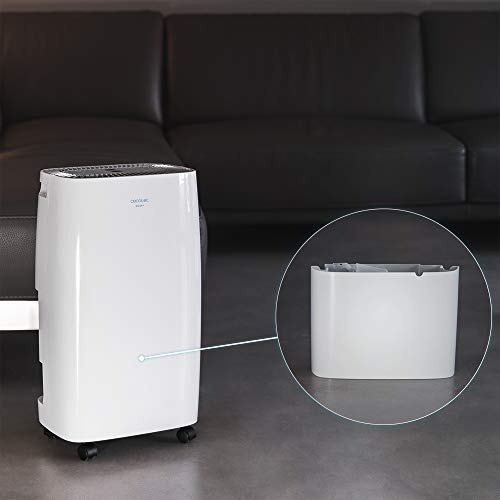 Cecotec Deshumidificador Big Dry 4000 Expert. Temporizador 24h, 10L/día, Depósito extraíble 2,5L, Cobertura 105m3/h, Gas R290, Silencioso, Humedad 40% a 80%, Pantalla LED, Apagado Automático Cecotec Deshumidificador Big Dry 4000 Expert. Temporizador 24h, 10L/día, Depósito extraíble 2,5L, Cobertura 105m3/h, Gas R290, Silencioso, Humedad 40% a 80%, Pantalla LED, Apagado Automático