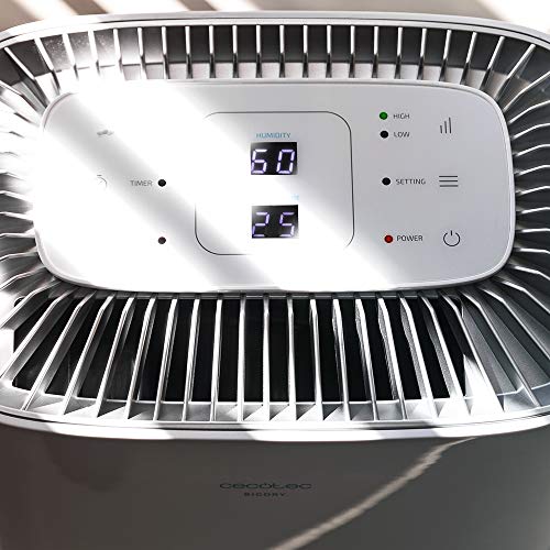 Cecotec Deshumidificador Big Dry 4000 Expert. Temporizador 24h, 10L/día, Depósito extraíble 2,5L, Cobertura 105m3/h, Gas R290, Silencioso, Humedad 40% a 80%, Pantalla LED, Apagado Automático Cecotec Deshumidificador Big Dry 4000 Expert. Temporizador 24h, 10L/día, Depósito extraíble 2,5L, Cobertura 105m3/h, Gas R290, Silencioso, Humedad 40% a 80%, Pantalla LED, Apagado Automático