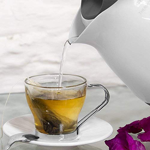 Cecotec Hervidor de Agua Eléctrico ThermoSense 120. 1 Litro, Libre de BPA, 1100 W de Potencia, Base 360º, Filtro Antical Desmontable, Doble Sistema de Seguridad, Plástico Cecotec Hervidor de Agua Eléctrico ThermoSense 120. 1 Litro, Libre de BPA, 1100 W de Potencia, Base 360º, Filtro Antical Desmontable, Doble Sistema de Seguridad, Plástico