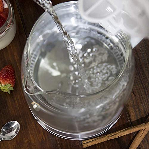 Cecotec Hervidor de Agua Eléctrico ThermoSense 350 Clear. 1,7 litros, Libre de BPA, 2200 W de Potencia, Base 360º, Filtro Antical, Doble Sistema de Seguridad, Vidrio Borosilicato Cecotec Hervidor de Agua Eléctrico ThermoSense 350 Clear. 1,7 litros, Libre de BPA, 2200 W de Potencia, Base 360º, Filtro Antical, Doble Sistema de Seguridad, Vidrio Borosilicato