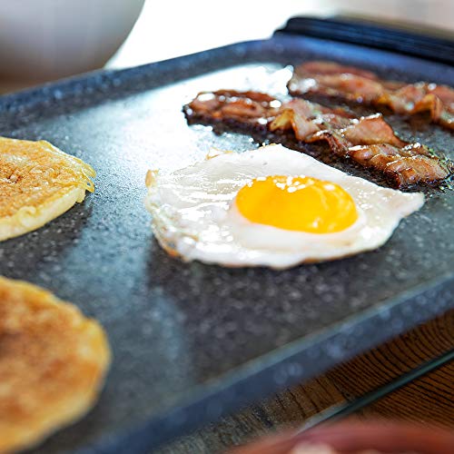 Cecotec Plancha eléctrica Tasty &Grill 3000 RockWater, 2600 W, revestimiento de piedra RockStone, resistencia en forma de E, termostato ajustable y apto para lavavajillas. Cecotec Plancha eléctrica Tasty &Grill 3000 RockWater, 2600 W, revestimiento de piedra RockStone, resistencia en forma de E, termostato ajustable y apto para lavavajillas.