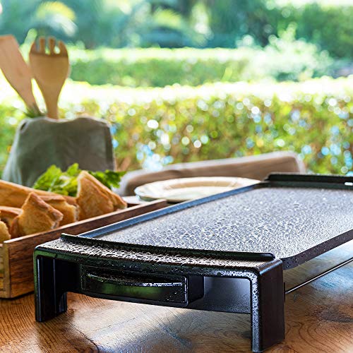 Cecotec Plancha eléctrica Tasty &Grill 3000 RockWater, 2600 W, revestimiento de piedra RockStone, resistencia en forma de E, termostato ajustable y apto para lavavajillas. Cecotec Plancha eléctrica Tasty &Grill 3000 RockWater, 2600 W, revestimiento de piedra RockStone, resistencia en forma de E, termostato ajustable y apto para lavavajillas.