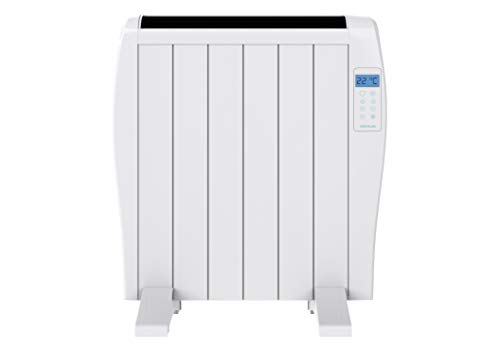 Cecotec Radiador Eléctrico Bajo Consumo Ready Warm 1200 Thermal 6 Elementos, 900 W, De pared o pie, 3 Modos, Temporizador, Mando a Distancia, Pantalla LED, Protección sobrecalentamiento, Ultrafino Cecotec Radiador Eléctrico Bajo Consumo Ready Warm 1200 Thermal 6 Elementos, 900 W, De pared o pie, 3 Modos, Temporizador, Mando a Distancia, Pantalla LED, Protección sobrecalentamiento, Ultrafino